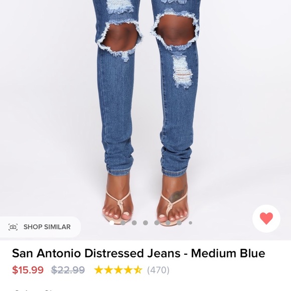 Fashion nova jeans - Picture 2 of 2